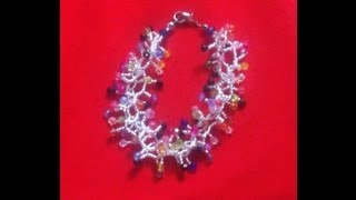 Video de como realizar una linda pulsera trenzada [upl. by Tiler310]