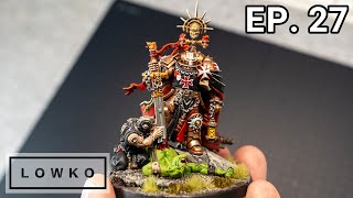 Painting the Warhammer 40k High Marshal Helbrecht with Lowko Ep 27 [upl. by Ahsert618]