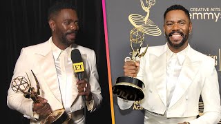 Colman Domingo REACTS to Emmy WIN and Euphoria Season 3 Exclusive [upl. by Yalcrab345]