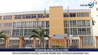 SESSION BILANCIELLE DU CONSEIL DADMINISTRATION DE LA CNSS [upl. by Hadsall]