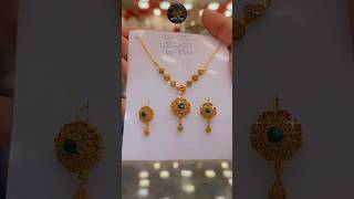 Jewellery set design ✨ gold design ❤️ shorts trending [upl. by Abram]