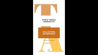 5 preguntas a María Teresa Andruetto [upl. by Decker]