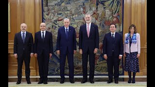 President Erdogan meets with King Felipe VI of Spain [upl. by Llebana]