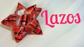 Tutorial Lazos o moños para regalo Gift ties [upl. by Larrad]