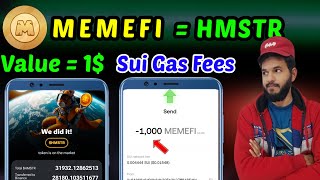 Memefi Airdrop withdrawal 💵  Hamster Kombat hold Value Pump  Hamster and memefi withdrawal 💵🔥 [upl. by Adlog]