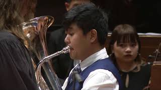 Cosma Euphonium Concerto with full orchestra  Boonyarit K [upl. by Callum]