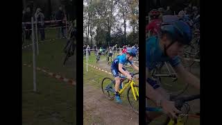 Cyclocross wedstrijd HouthalenHelchteren 11 november 2024 1 [upl. by Lebezej]