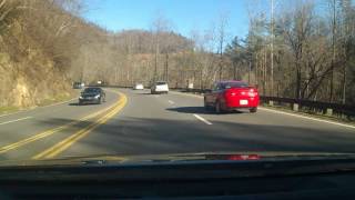 Driving the Spur  Pigeon Forge to Gatlinburg [upl. by Umberto881]