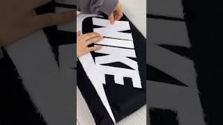 DIY How to make storage ottoman stool box cover🖤 nikesneakerheadinteriordecordiy [upl. by Jacobs]