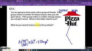 64 Notes  Arc Length and Sector Area basic [upl. by Borchers]