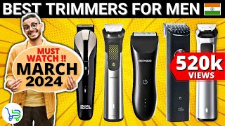 Top 5 Best Trimmers For men in India 2024  Best Trimmer for men  Best Trimmer for men 2024 [upl. by Zap]