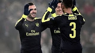 Lucas Perez Hat trick vs Basel  Champions League 201617 [upl. by Erlin]