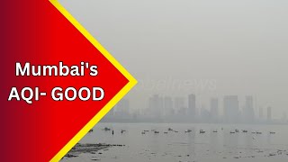 AQI in Mumbais Colaba area was recorded 40 in Good category as per CPCB [upl. by Batruk]