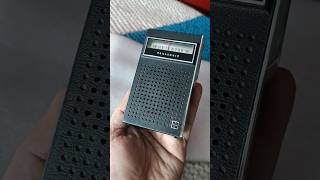 Panasonic Transistor Radio Model no R1070 Made in Taiwan 1960s Rare set Am band [upl. by Brier]