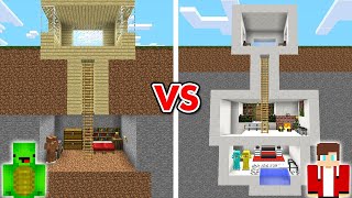 Minecraft NOOB vs PRO MODERN SECRET BASE BUILD CHALLENGE [upl. by Gareri]