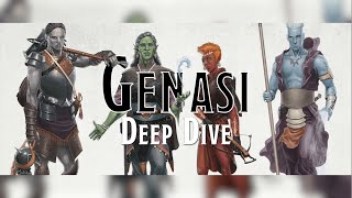 Children of genies they are one with the elements  Genasi Deep Dive [upl. by Gamali]