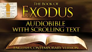 Holy Bible Audio EXODUS 1 to 40  With Text Contemporary English [upl. by Llenrev]