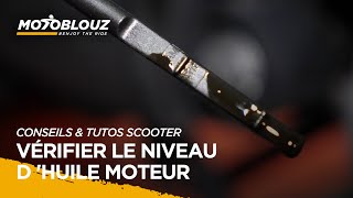 Tuto IZYSCOOT 5  Vérifier le niveau de lhuile moteur [upl. by Aara]