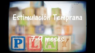 Ejercicios de Estimulación temprana  7 a 9 meses [upl. by Tareyn]