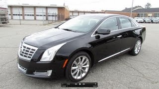 2013 Cadillac XTS PremiumLuxury Start Up Exhaust and In Depth Review [upl. by Bunni295]