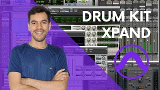 Como criar um Drum Kit com o Xpand2  Pro Tools Intro [upl. by Saitam]