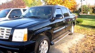 2002 Cadillac Escalade EXT Start Up Engine amp Review [upl. by Noiram]