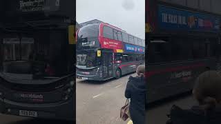 6705 Enviro400MMC on the 4 to Birmingham bus enviro400mmc [upl. by Clem]