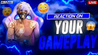 FREE FIRE LIVE TELUGU🥶 1VS1 amp 4VS4 REACTION ON YOUR GAME PLAY🔥 freefirelive [upl. by Halac875]