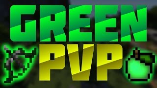 Minecraft PvP Resource Pack GreenPvP 17X 18X  Review [upl. by Ahsenat]