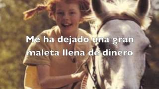 Pippi Calzaslargas letras [upl. by Matthia217]