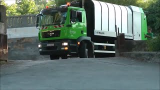 Benne à Ordures Faun Rotopress  Camion Poubelles Garbage Truck Refuse Truck Müllabfuhr Sopbil [upl. by Hett]