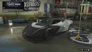 GTA 5  DLC Vehicle Customization  Overflod Pipistrello Estrema Fulminea [upl. by Jocko]