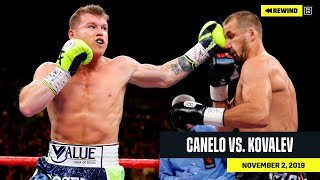 FULL FIGHT  Canelo vs Sergey Kovalev DAZN REWIND [upl. by Etnahsa]