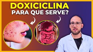 DOXICICLINA  Para que serve Efeitos colaterais Contraindicações Tudo sobre esse antibiótico [upl. by Eeimaj800]