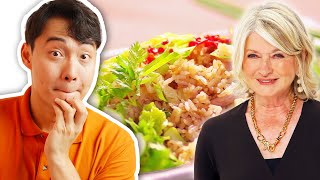 Martha Stewarts Thai Fried Rice ALMOST IMPRESSED Uncle Roger [upl. by Amian360]