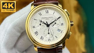 Review 4K  Frederique Constant Chronograph Classic FC292MC4P5  Donghoquanglamcom [upl. by Anikes255]