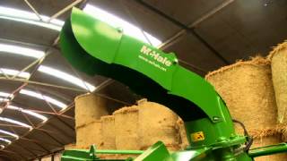 McHale C460  Straw Blower amp Bale Feeder [upl. by Illoh]