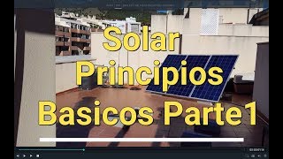 MacTutoriales Fotovoltaica🌞Principios básicos parte 12 [upl. by Rolyt]