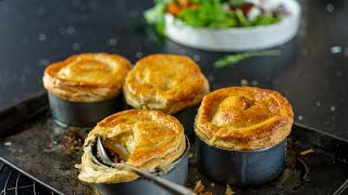 Piquante Pepper Pork Sausage Pies [upl. by Ahsiaa]