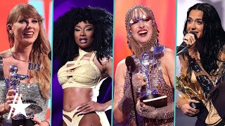 2024 VMAs Top Moments Katy Perry Taylor Swift Chappell Roan amp More [upl. by Egrog]