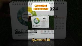 Customized Table calendar digital jharkhand printing calendar viralshorts [upl. by Anastasia522]