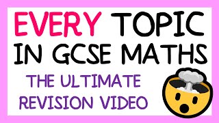 THE ULTIMATE REVISION VIDEO  FOUNDATION GCSE  GCSE 2024 [upl. by Dowlen297]