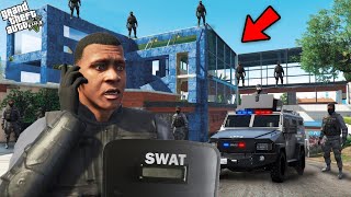 GTA 5  Franklin Becomes The Most Special Swat Soldier In GTA 5 GTA 5 Mods [upl. by Bigelow]