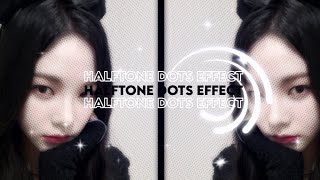 Alight motion halftone dots effect tutorial [upl. by Asamot413]