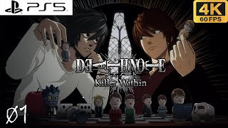 Death Note Killer Within Lets Play 1 quotI Was at the Bathroomquot  First Time Playing 4K 60fps [upl. by Thorley]