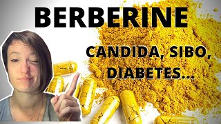 Berberine for Candida SIBO Diabetes Hypertension [upl. by Melantha282]