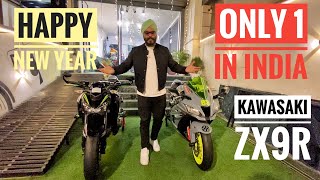 Kawasaki Z900 or Zx10R  ONLY 1 IN INDIA  Happy New Year  Jasneet Singh  Superbikes Emporio [upl. by Ocimad6]