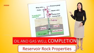 Oil and Gas Well Completion  Reservoir Rock Properties [upl. by Yuh557]