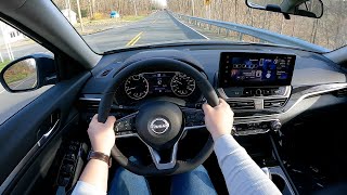 2024 Nissan Altima SR VCTurbo  POV Test Drive [upl. by Ieluuk103]