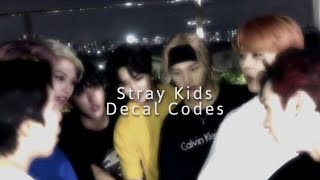 ROBLOX  Stray Kids Decal Codes [upl. by Allbee]